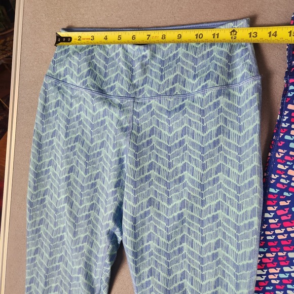 Vineyard Vines Leggings Lot Of 2 Women's Small Multicolor Geometric Logo... - Picture 3 of 10
